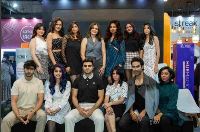 Streax Professional EVOQUE Collection, Hair & Beauty Show 2025, Streax Professional hair artistry, EVOQUE Collection launch, Minimalist opulence haircare, Timeless hair trends, Modern elegance hair, Retro inspired hair, Sophisticated hair style, Contemporary hair fashion,
